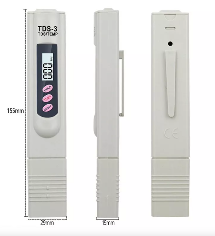 MEDIDOR DE PUREZA DEL AGUA TDS
